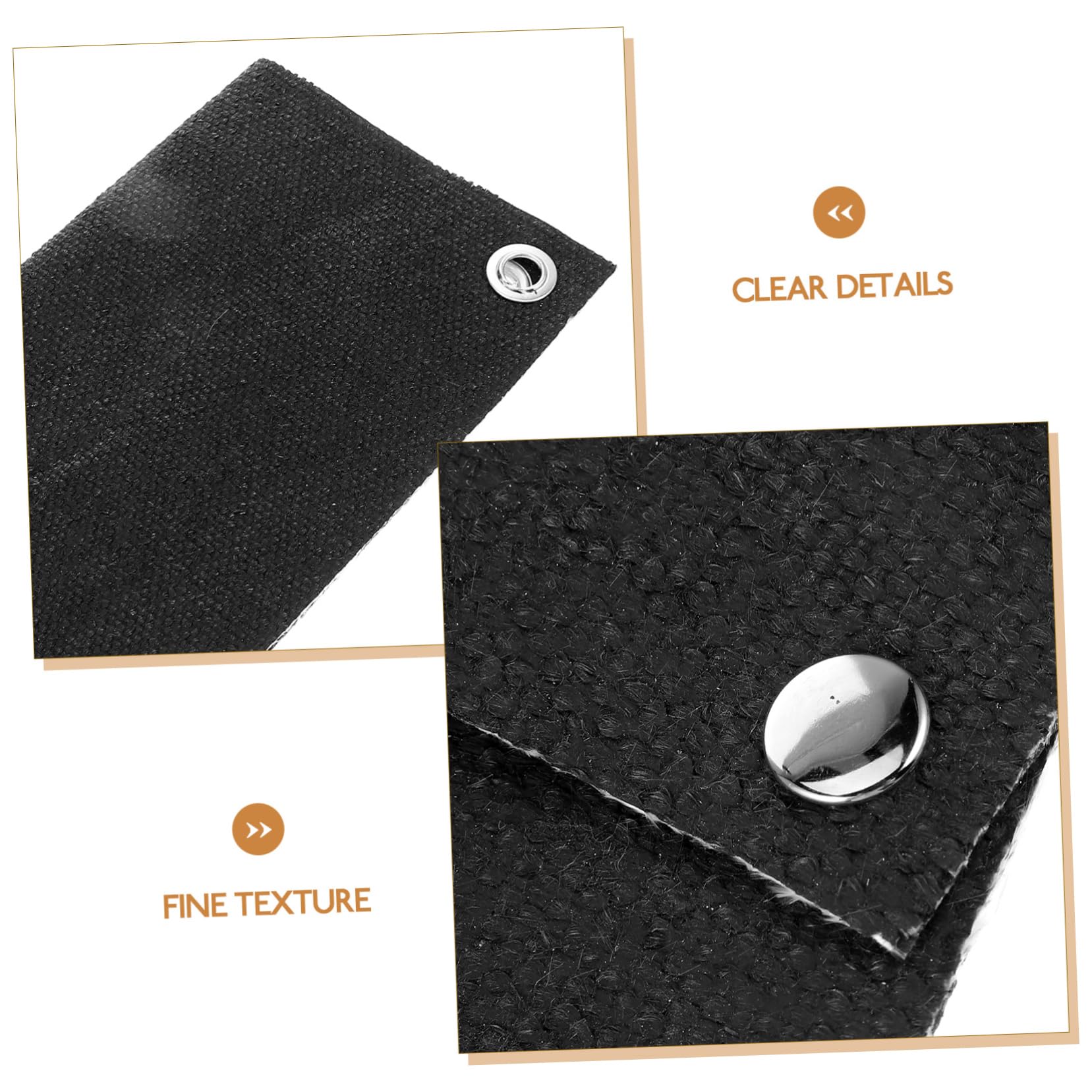 MUSISALY Welding Protection Blanket Fire Retardant Fiberglass Fireproof Mat Soldering Mat for Safe Use Random Color