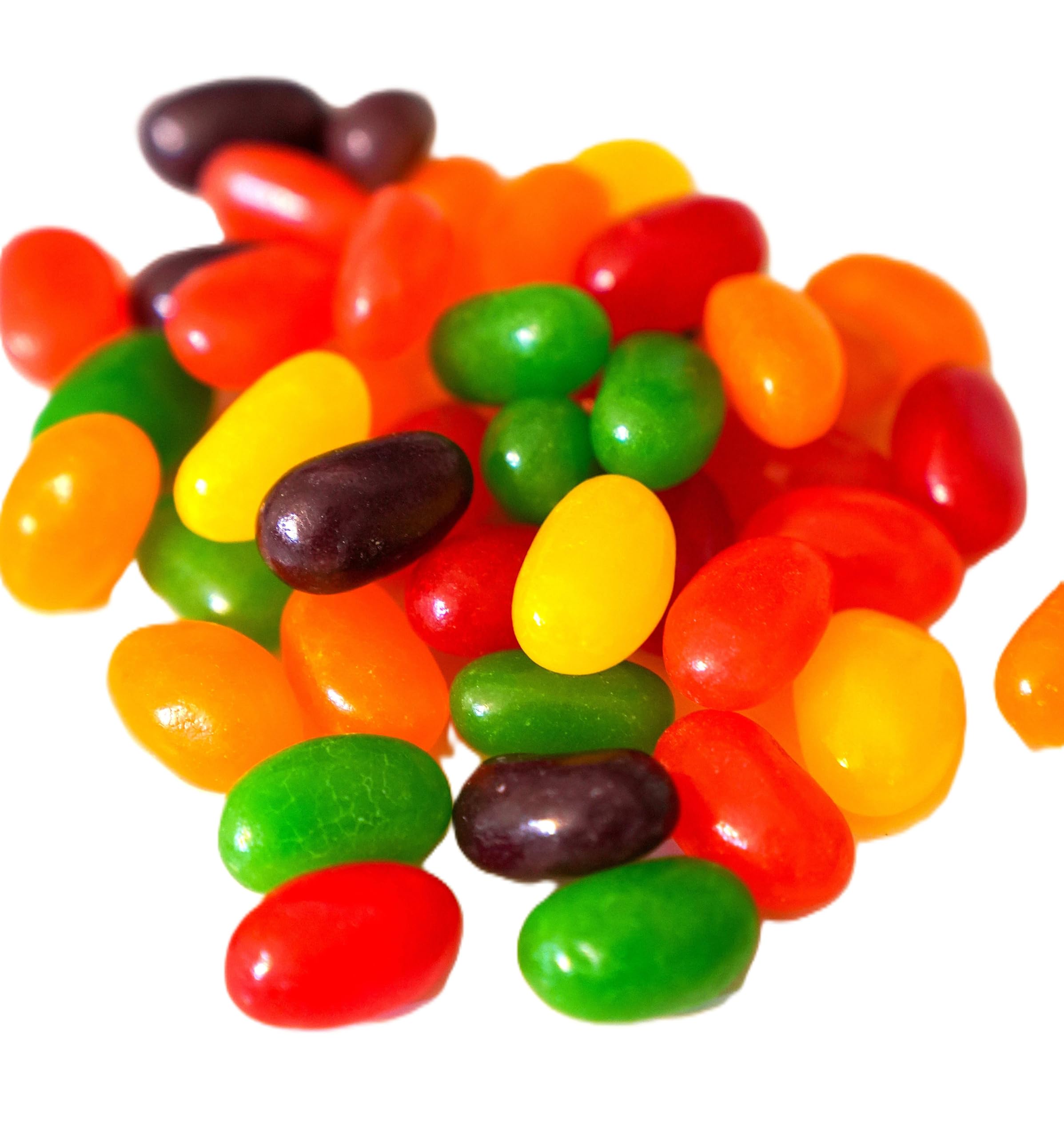 Jumbo Jelly Beans 1.5 lb Bag – Extra Large Juicy Sweet Cherry Lemon Lime Grape Orange Strawberry Candy Bulk Chewy Assorted Treats