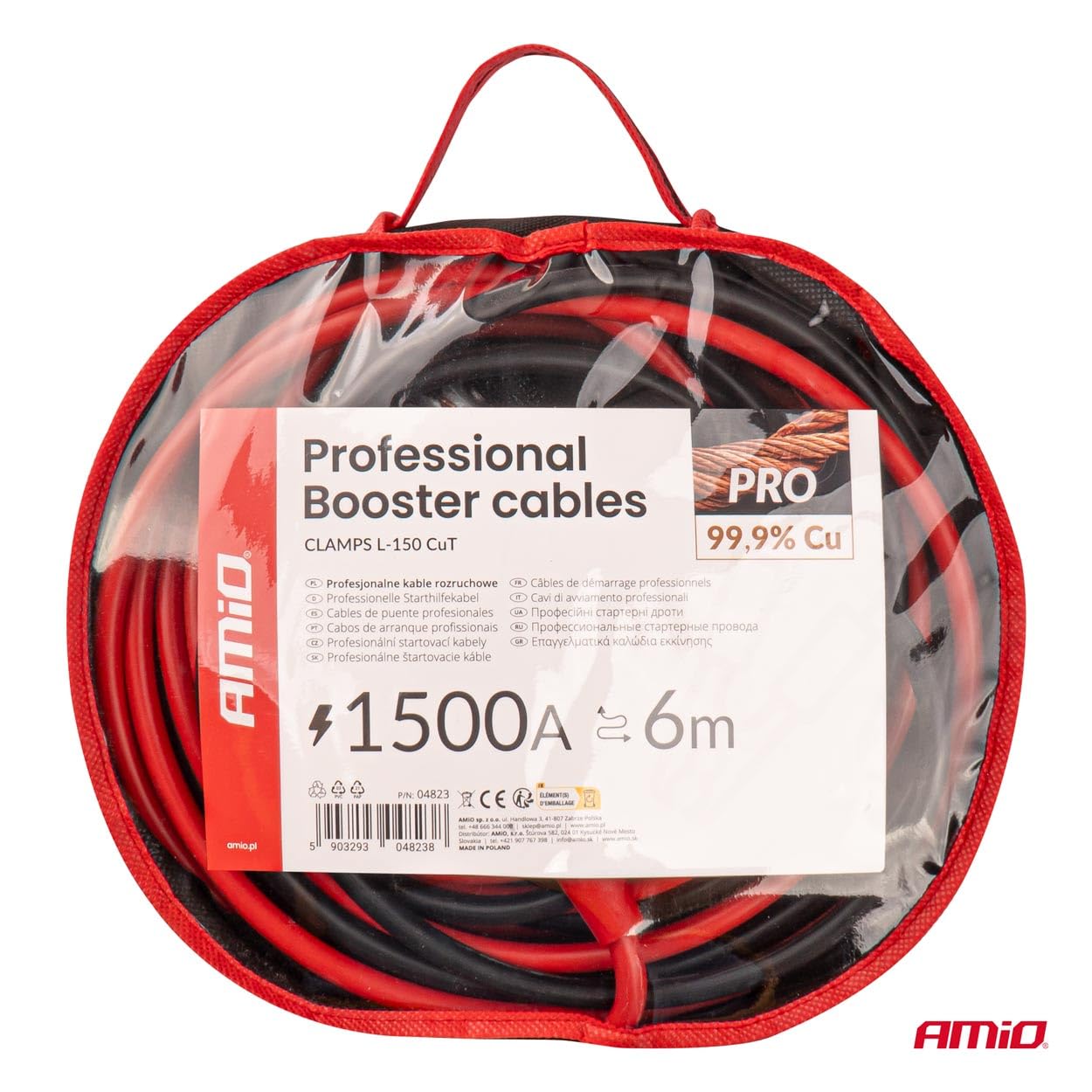 AMiO 04823 Starthilfekabel