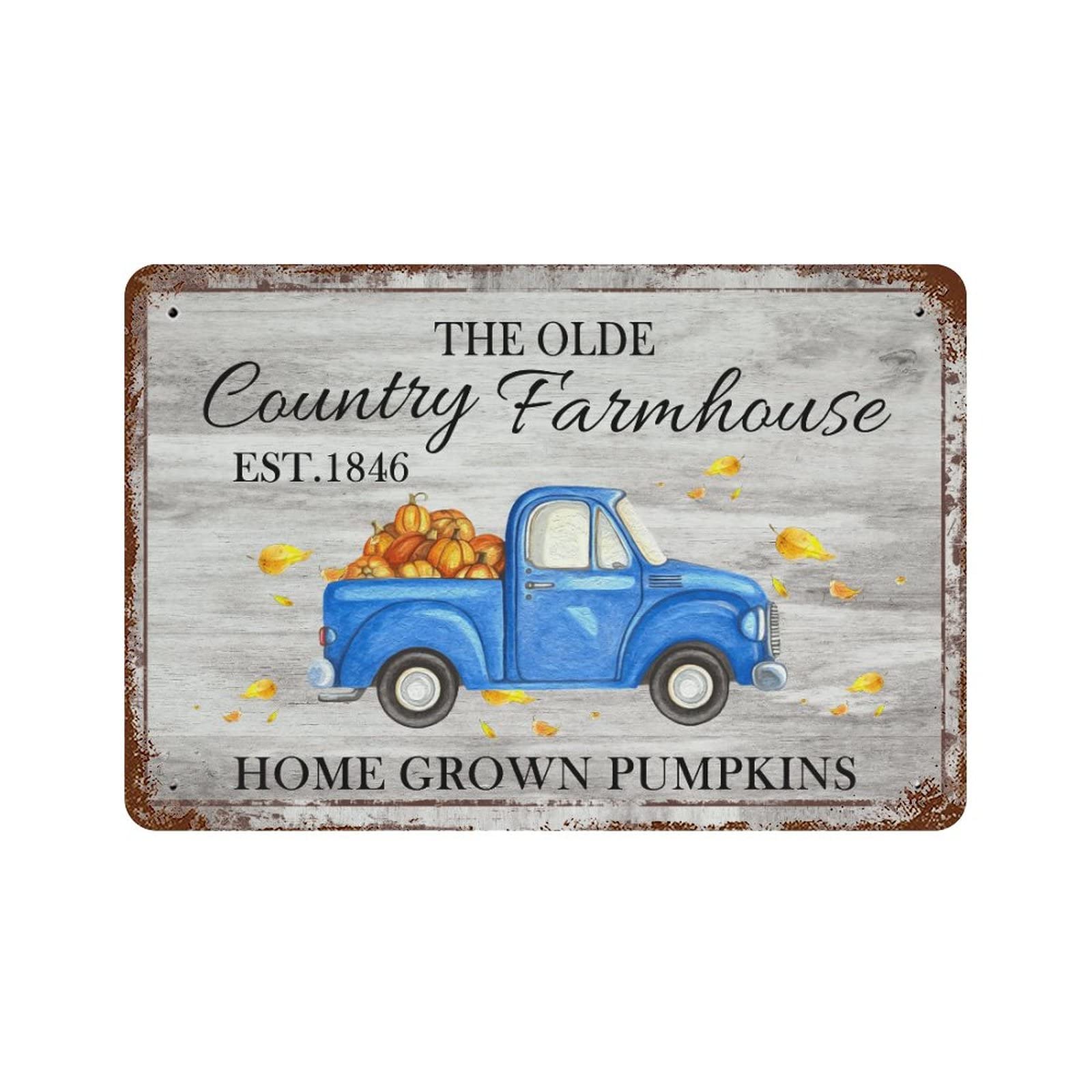 Panneau de Noël d'hiver vintage country farmhouse pour jardin
