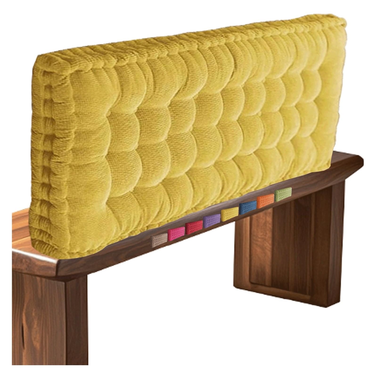 MCOSU Outdoor Bench Cushion 45/60/40/48/36/42 x 18in Patio Bench Cushions Loveseat Cushion Patio Furniture Cushions Garden Sofa Settee Couch Swing