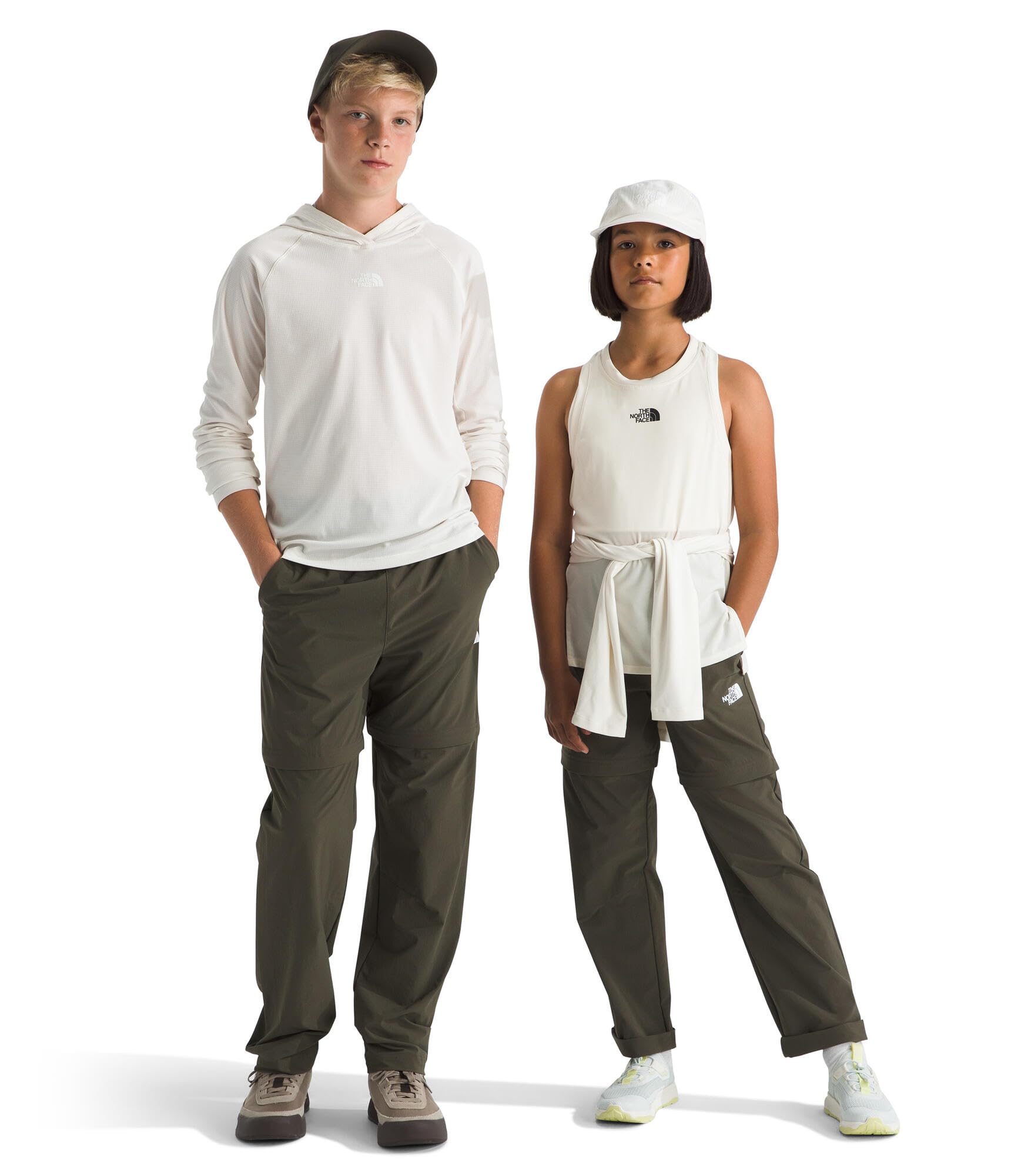 Kids' Lightweight Convertible Hike Pant - Moisture Wicking, Water Repellent Finish, UPF 4…