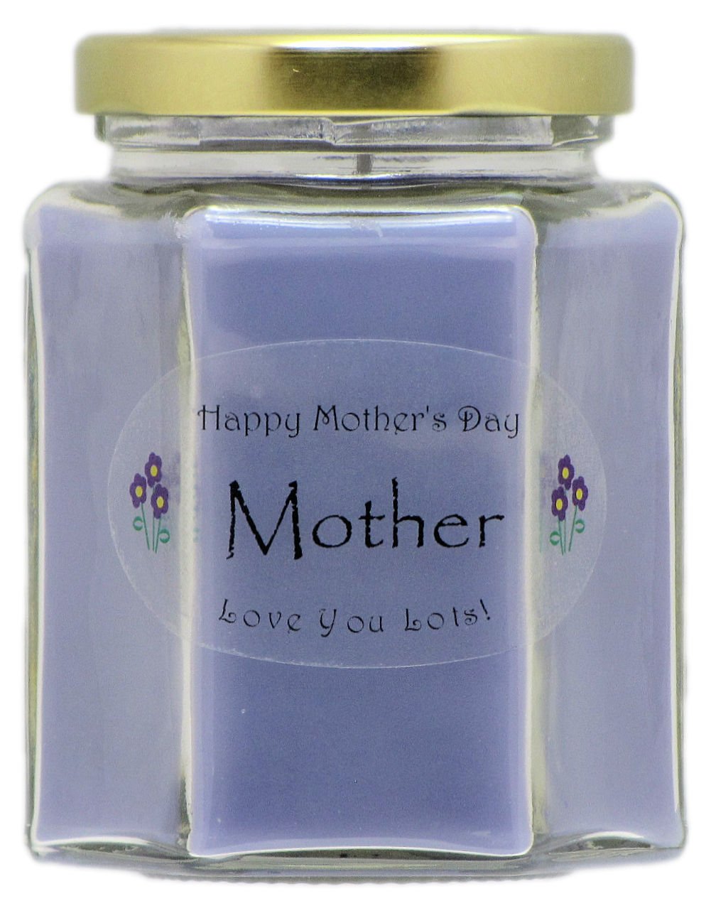 Bougie lavande fête des mères Just Makes Scents, cadeau idéal pour maman