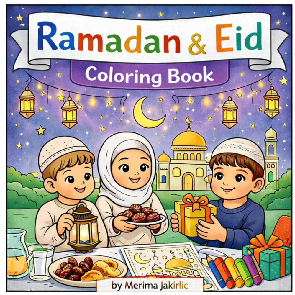 Ramadan and Eid Coloring Book