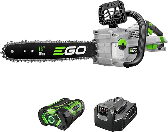 EGO POWER+ 16” Battery Powered Chainsaw EGO POWER+ 16” Battery Powered Chainsaw