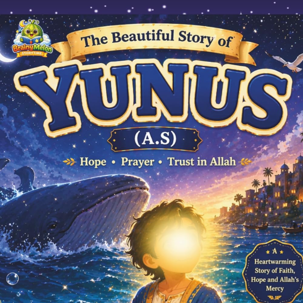 The Story of Prophet Yunus (A.S) and the Big Fish: A Beautiful Story from the Qur'an about Patience, Forgiveness, and Trusting Allah (Learn Islam for Kids)