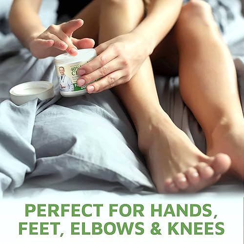 Miniatura 6 de Activelife - Crema de urea 40 por ciento para pies, formulada por médicos, crema para pies para talones secos agrietados, removedor de callos de