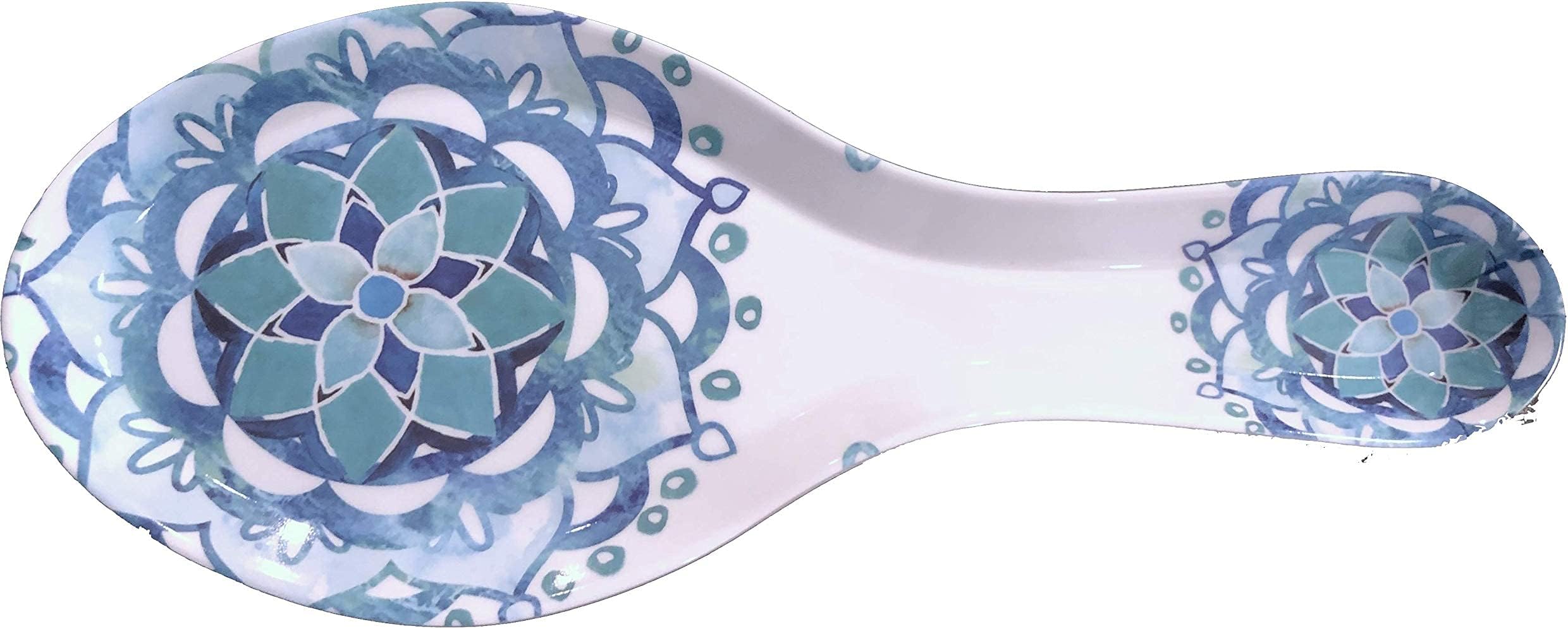 Spoon Rest - Many Styles - Durable Melamine Plastic 9.75 x 4 in