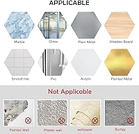 Vista 6 de Soporte de alambre autoadhesivo (40 unidades), clips adhesivos para cables, clips de cable, soportes de cables, clips de organización de cables