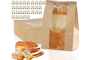 13.7x8.2x3.5 Inch Homemade Bread Storage Bags For Preserving Homemade Goodness