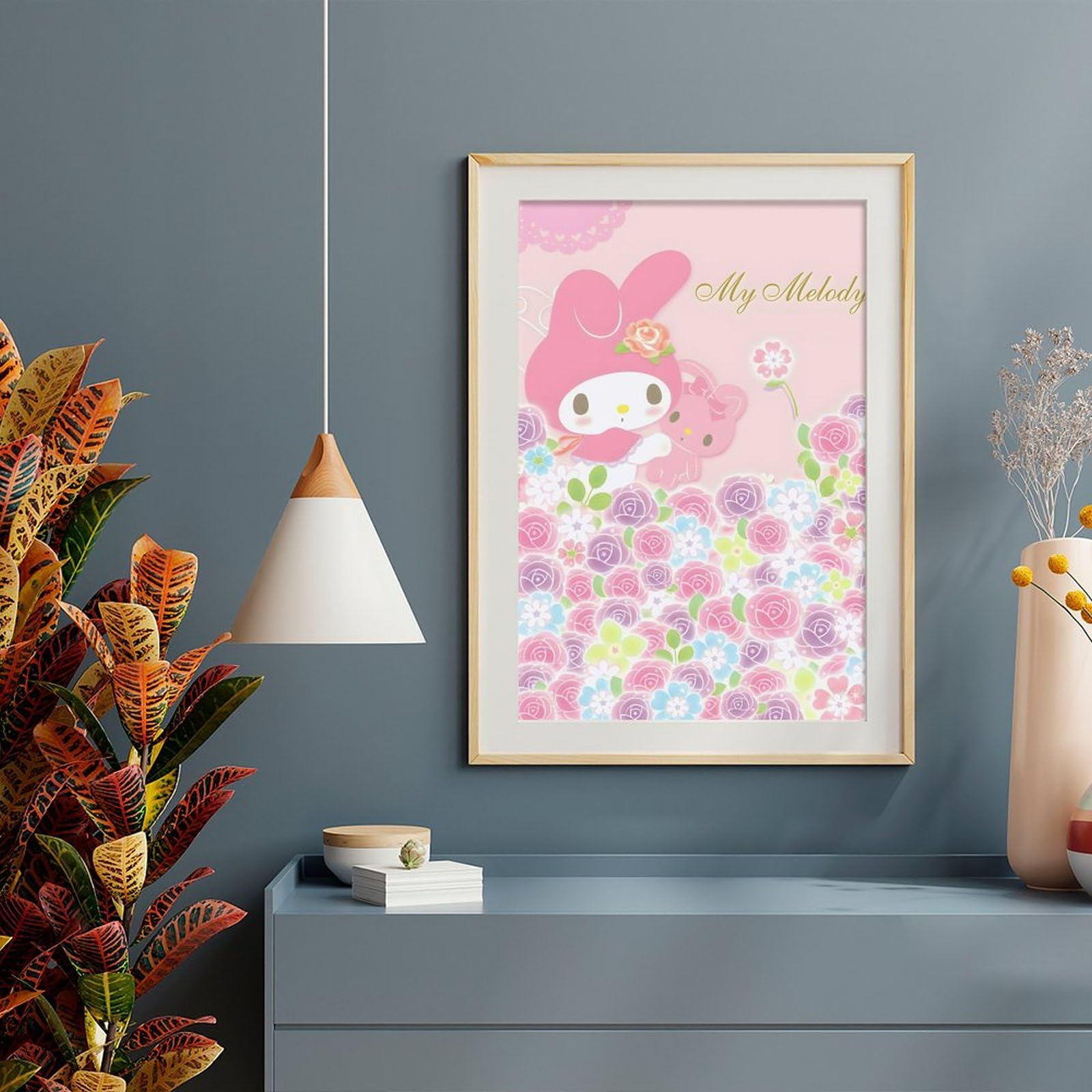 Amazon.co.jp: マイメロディ ポスター 絵画 インテリア 壁紙用 壁紙