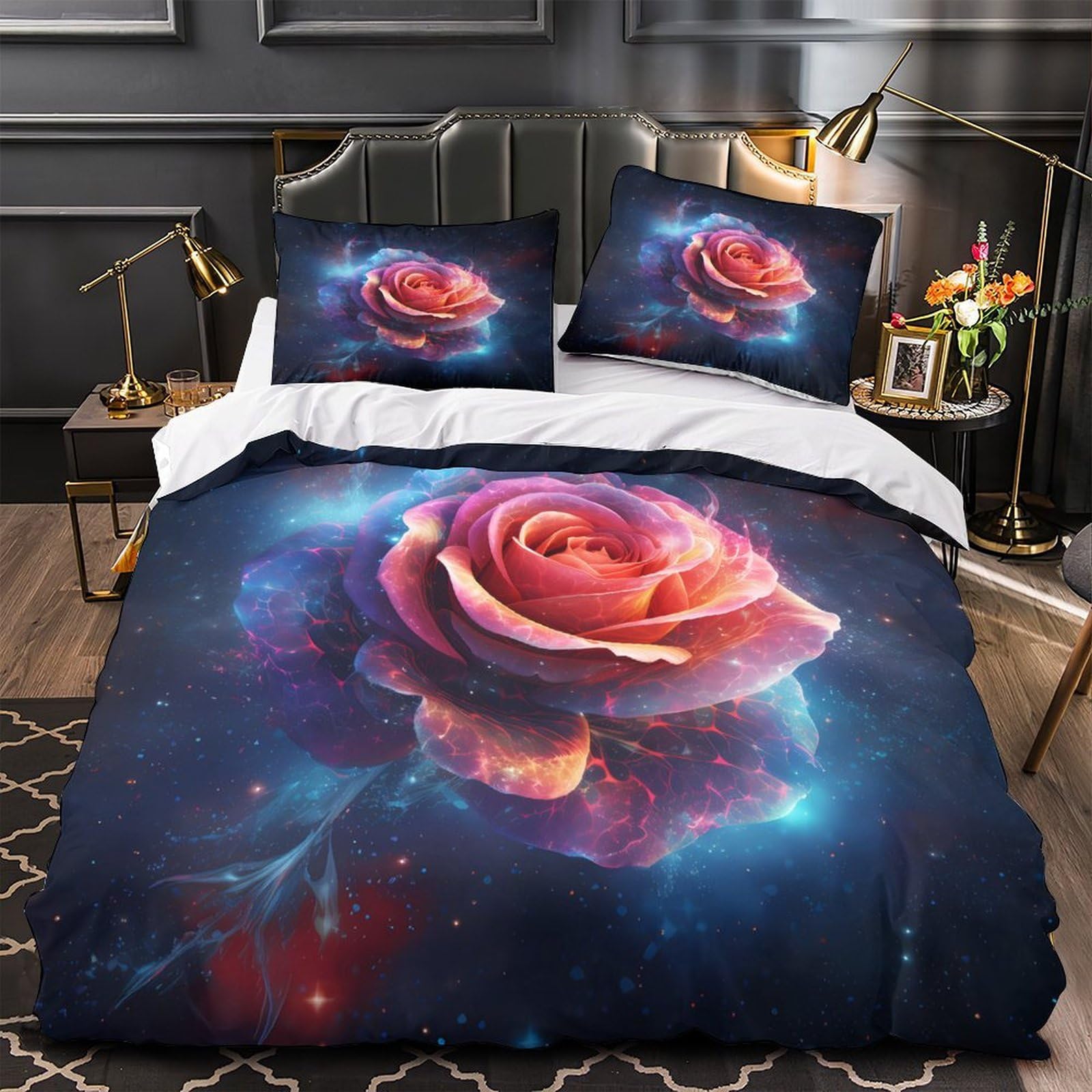 Housse de couette araignée pour transformer votre chambre adulte en cocon 3D