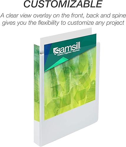 Miniatura 6 de Samsill Earth's Choice carpeta de biomaterial, Blanco Blanco,Rosado Berry,Fashion Assortment,Índigo,Verde