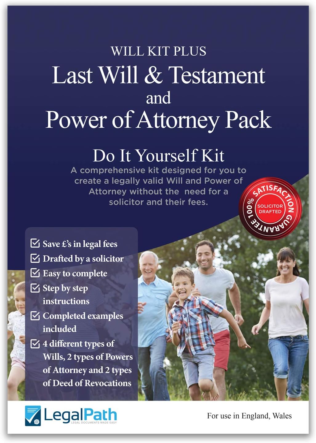 Will Kit Plus - Last Will and Testament & Power of Attorney Do-It