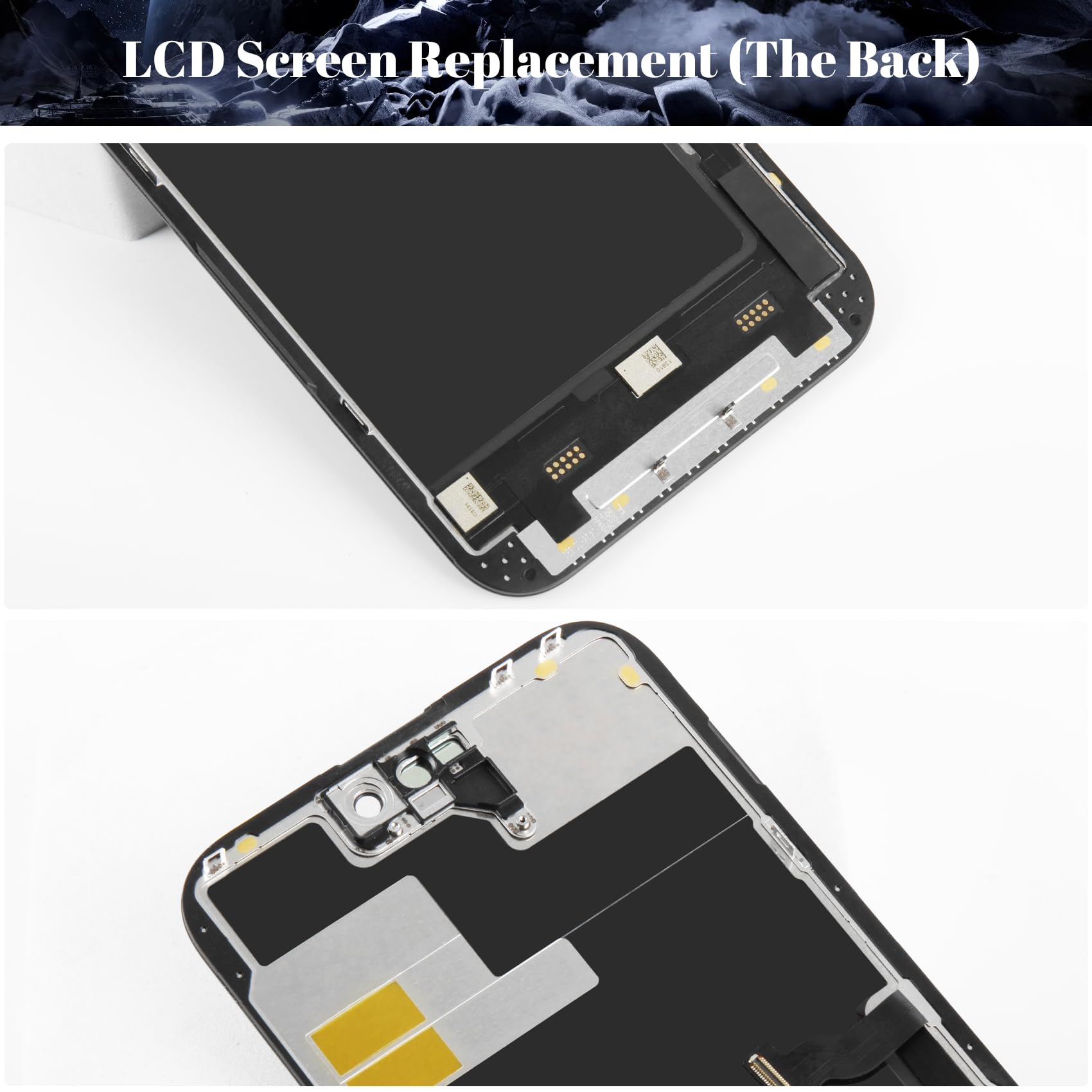 Amazon.co.jp: SRJTEK スクリーン交換 iPhone 14 Pro Max 17cm INCELL