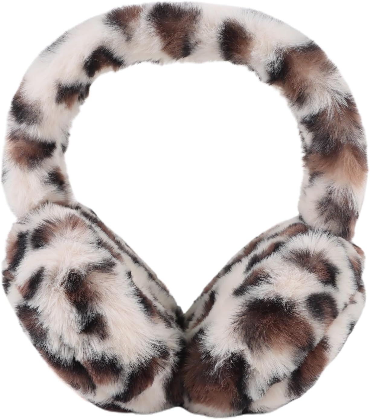 PESAAT Fluffy Ear Muff for Women Plush Earmuffs Kids Winter Earmuffs Girls Boys Cold Weather Ear Warmer - Image 2