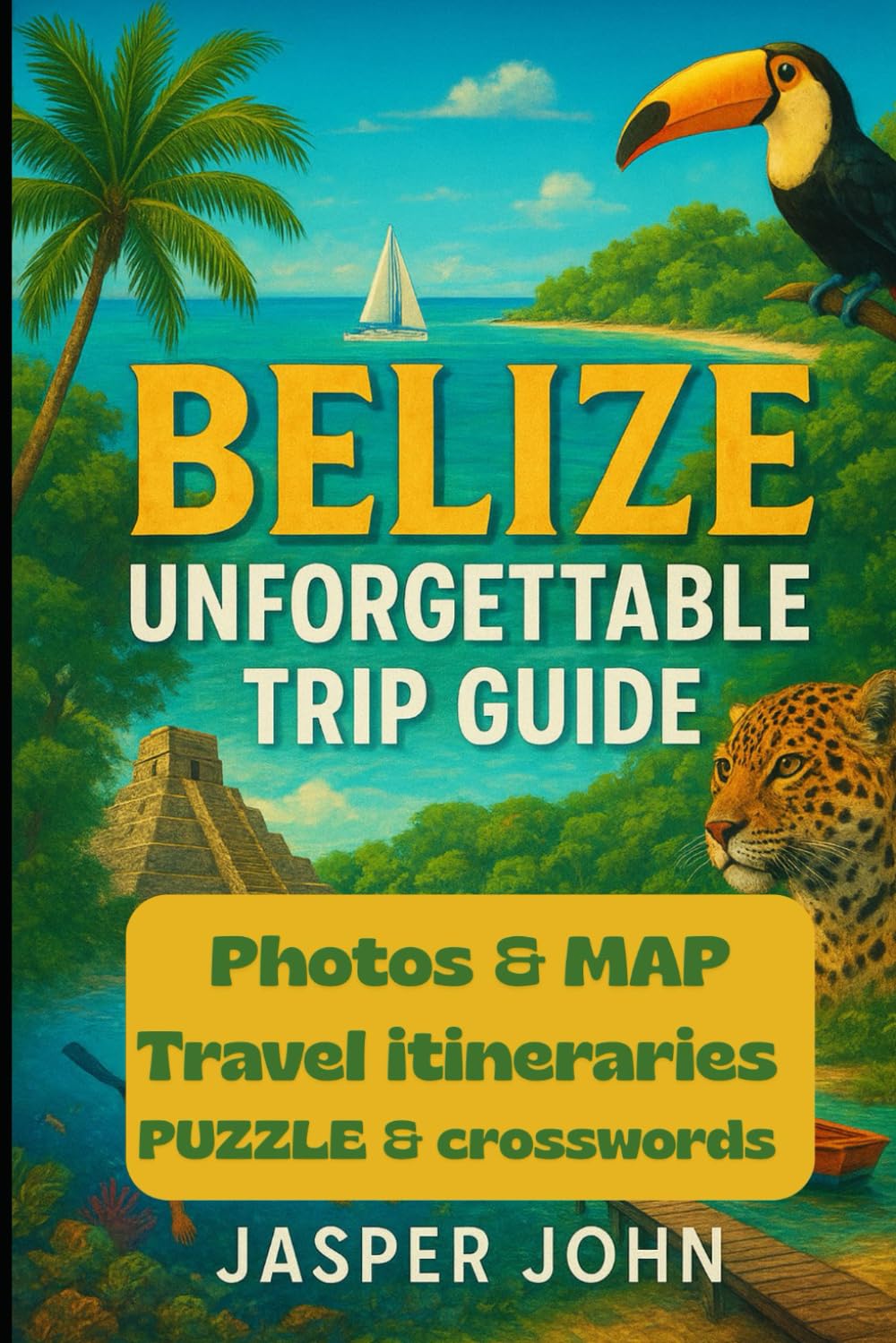 Belize Unforgettable Tripe guide: Your Complete Companion to Belize’s Islands, Rainforests, Maya Sites, Wildlife Encounters, and Stress-Free Travel Planning