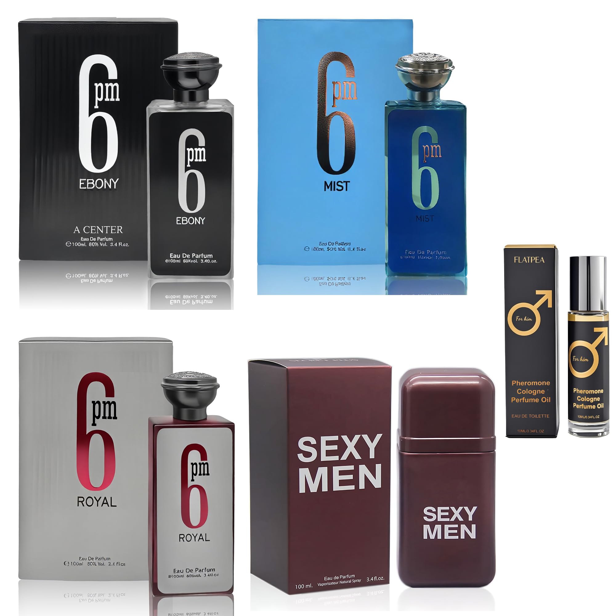 Amazon.com : AFLUXE Men's Cologne Gift Set - Variety Pack of 4