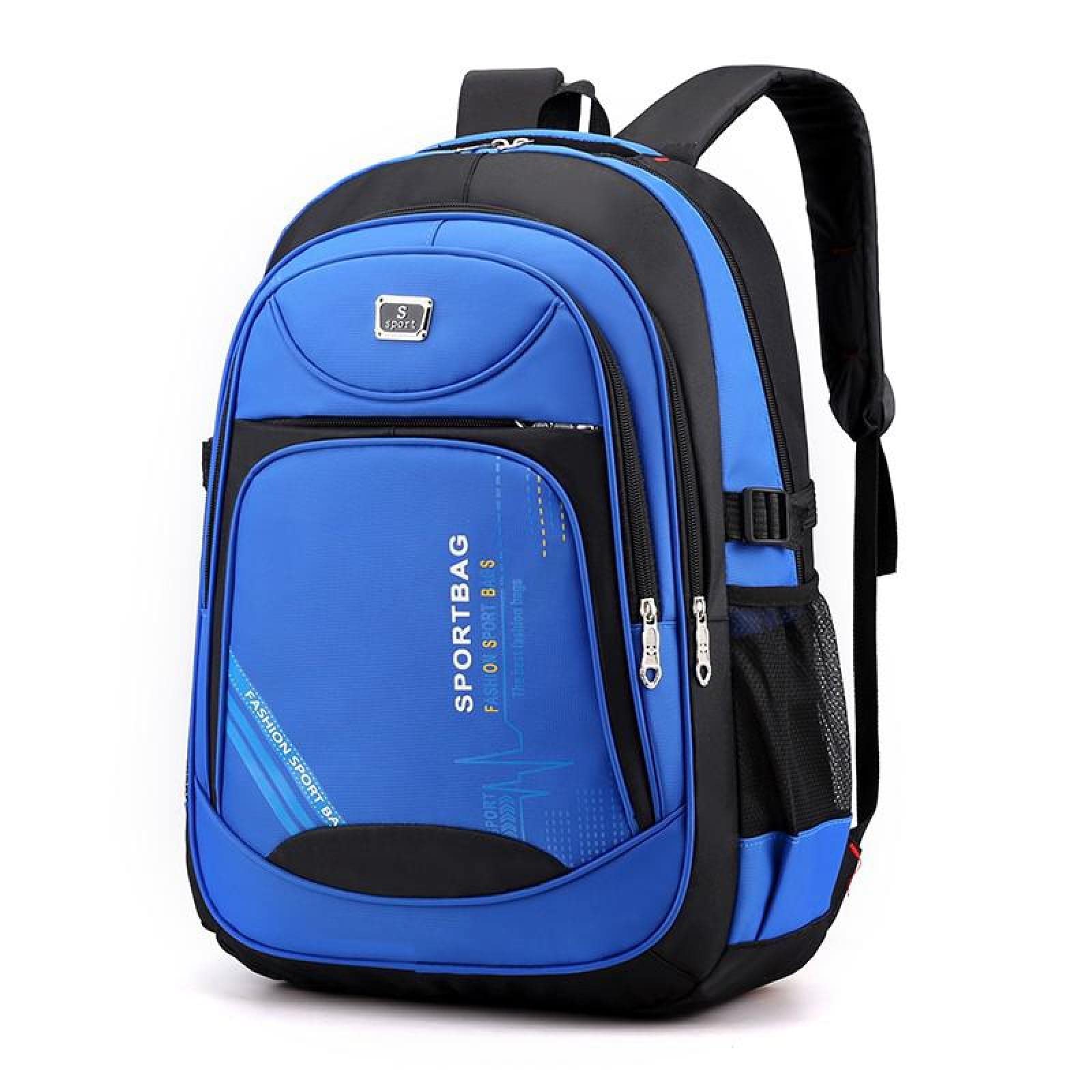 Plecak moda męski plecak komputer biznes torby na ramię męskie podróż wypoczynek student laptop plecak torby szkolne chłopiec, Niebieski5