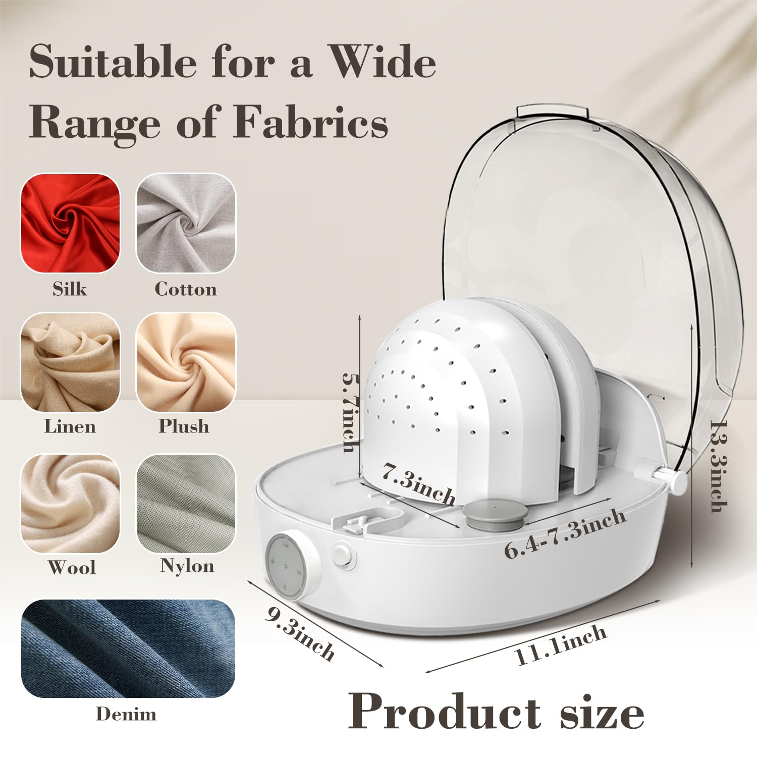Máquina Automática para Planchar y Secar Gorras, Restaura la Forma Natural del Sombrero con Vapor y Viento Frío y Caliente