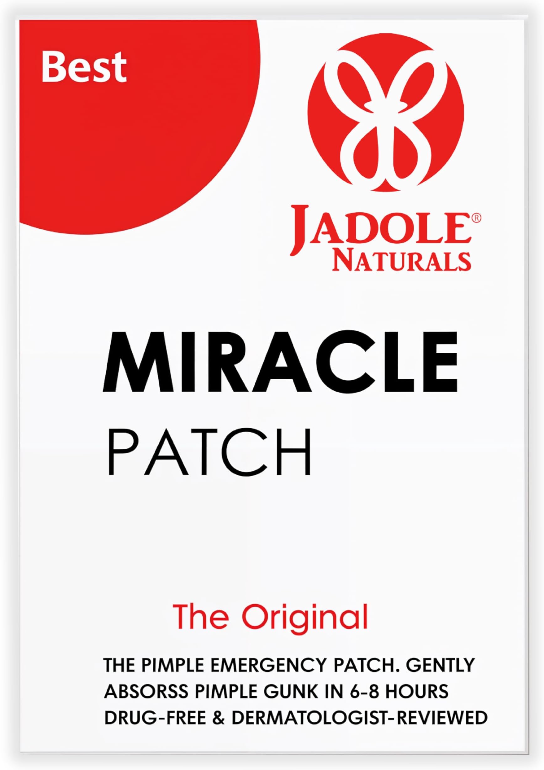 Miracle Invisible Spot Cover Hydrocolloid, Acne Pimple Absorbing Cover, Blemish Spot, Skin Care, Facial and Skin Acne Patch Stickers one size (40 count)