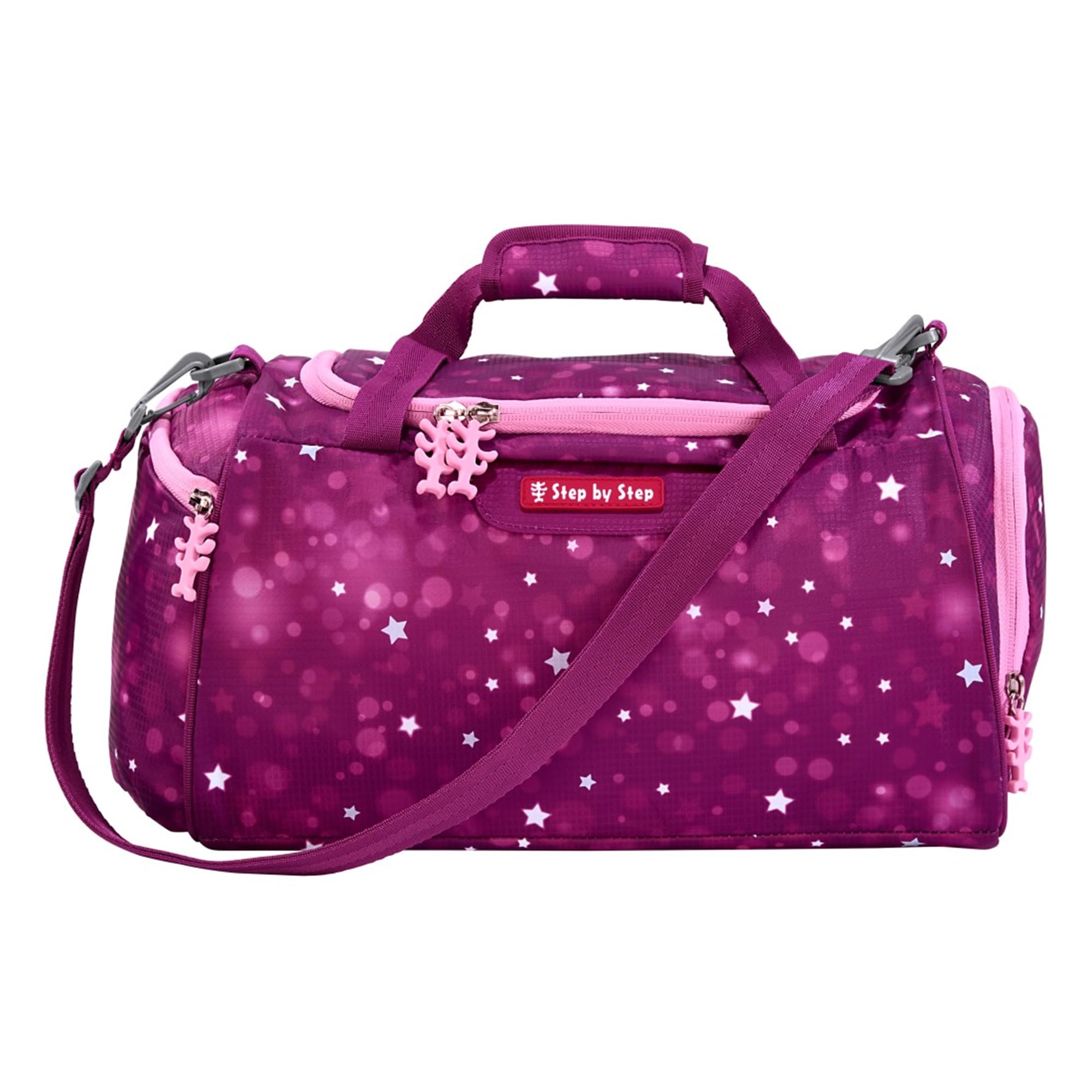 Step by Step Sporttasche Sweet Unicorn Nuala rosa 13L mit Nasswäschefach abnehmbarer Tragegurt verstellbarer Schultergurt