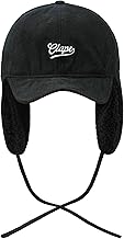 CLAPE Chapkas Men's Women's Cap with Earmuff Baseball Caps Winter Adjustable Winter Warm Hat for Outdoor Skiing