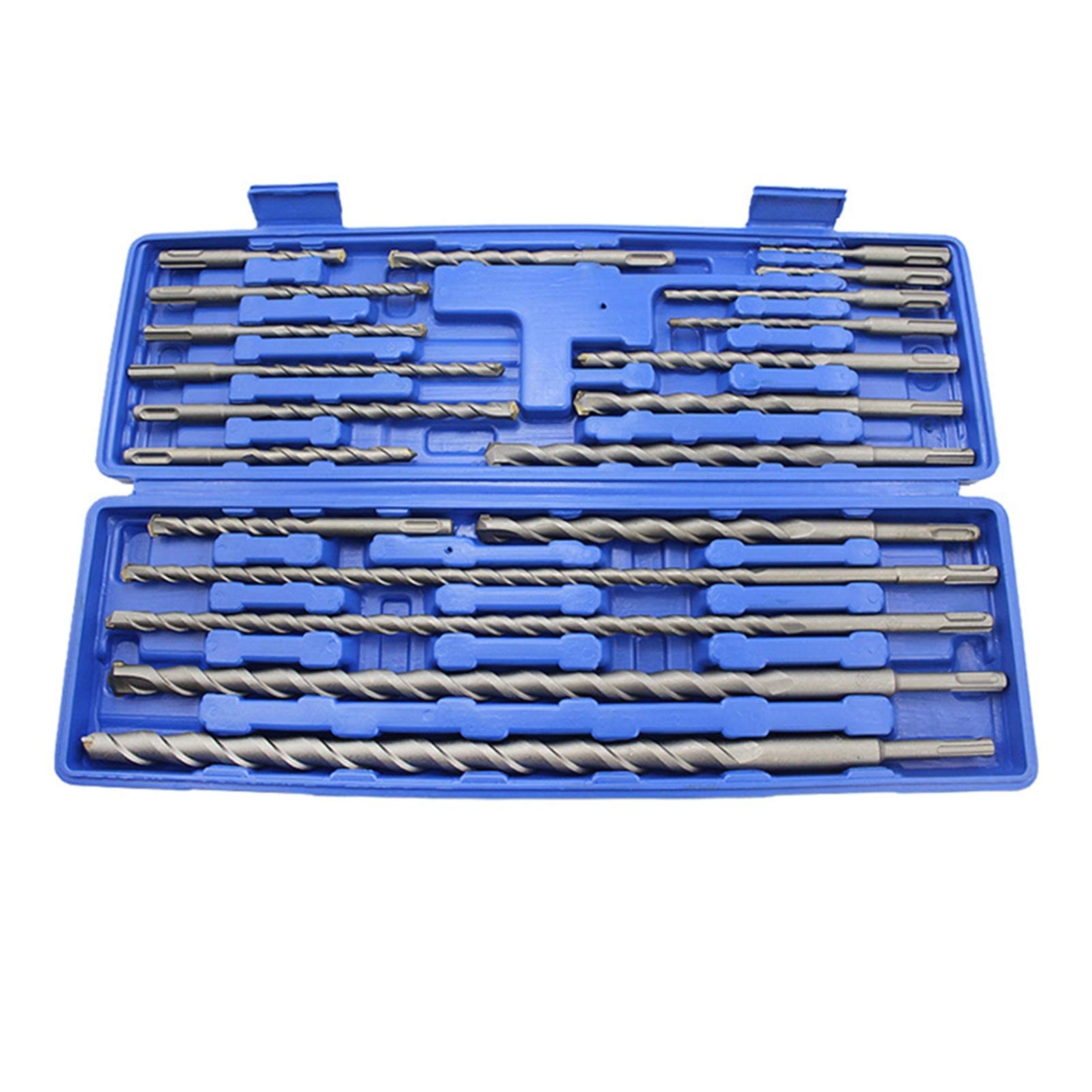 Cutter di fresatura Superficiale 20pcs Tondo stinco a Martello Elettrico Set Bit Set SDS/SDS Plus, utilizzato per la Perforazione del calcestruzzo, Mattone, Pietra