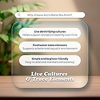 Vista 3 de Activ Betta Bio-Activ Solución acuosa viva – 1 galón – Ciclismo instantáneo de acuarios, fórmula desnitrificante y oligoelementos para tanques