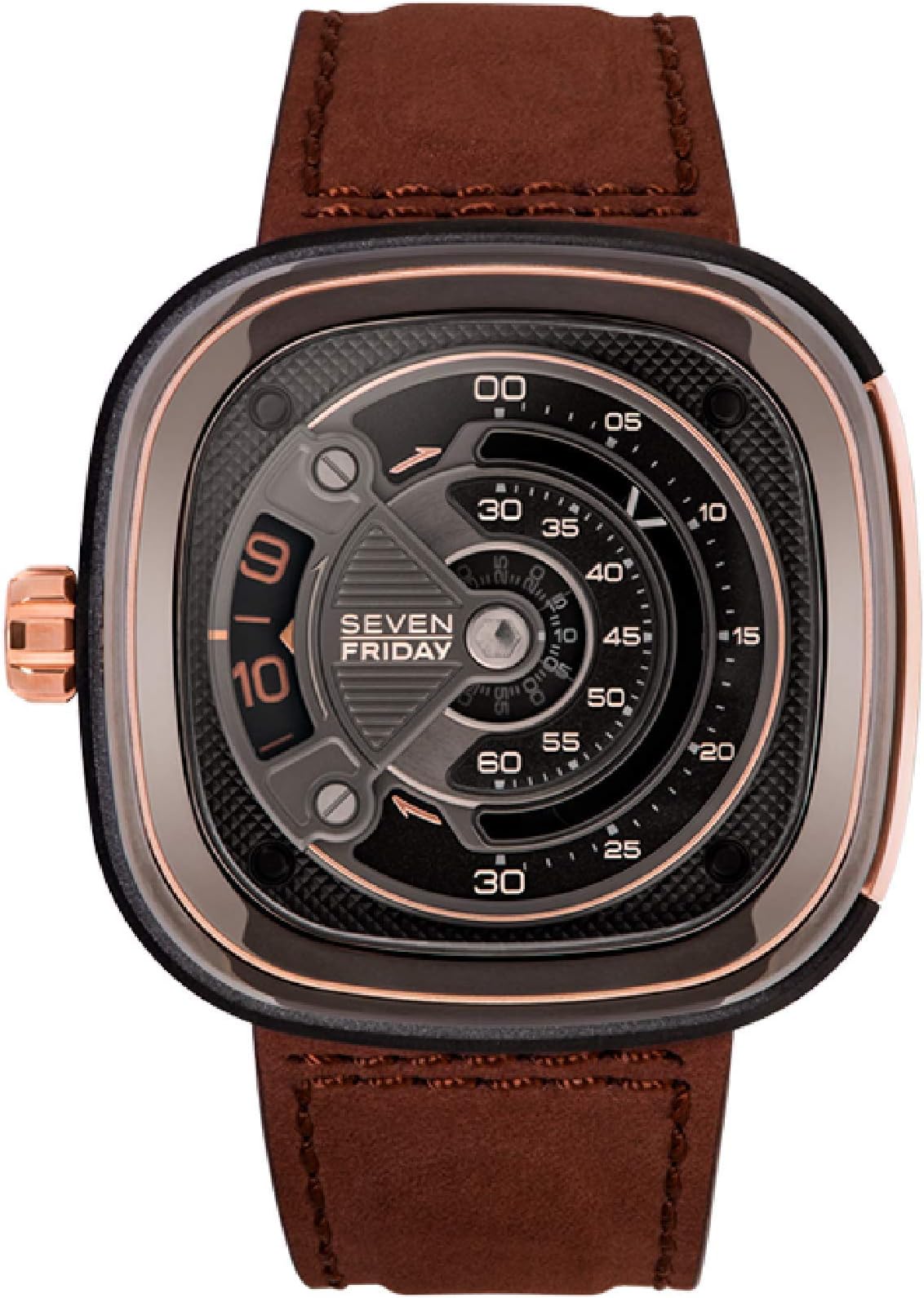 M-Series Automatic Gunmetal Grey Dial Men's Watch M2B/01