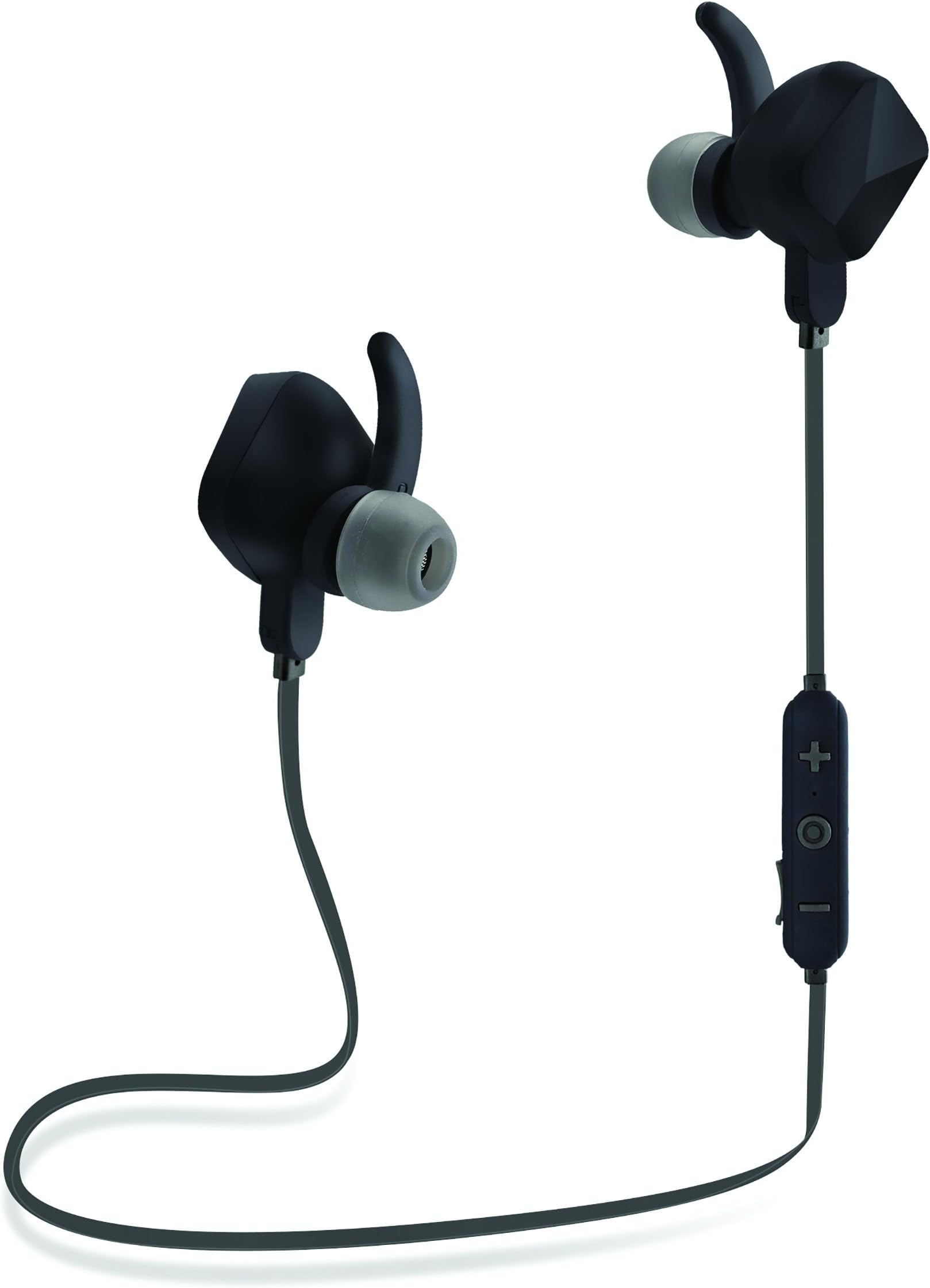 GSE100 Magnetic Bluetooth 4.1 Wireless Sports Running Earphones Headphones with Microphone and Remote (black)