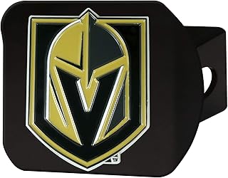 FANMATS NHL - Vegas Golden Knights Black Metal Hitch Cover - 3D Color Emblem