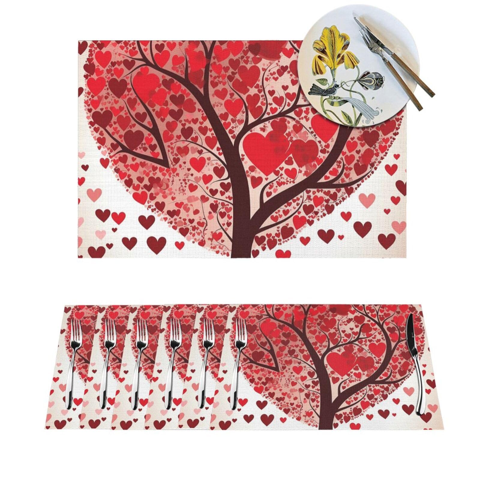 Sets de table lavables PVC résistant chaleur antidérapants faciles à nettoyer