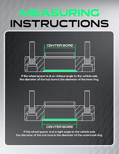 Miniatura 10 de YHTAUTO Espaciadores de rueda centrados de 0.236x4.724 in de 1.25 pulgadas Se adapta a Chevrolet, GMC, Buick, Cadillac, Saab Modelos Traverse,