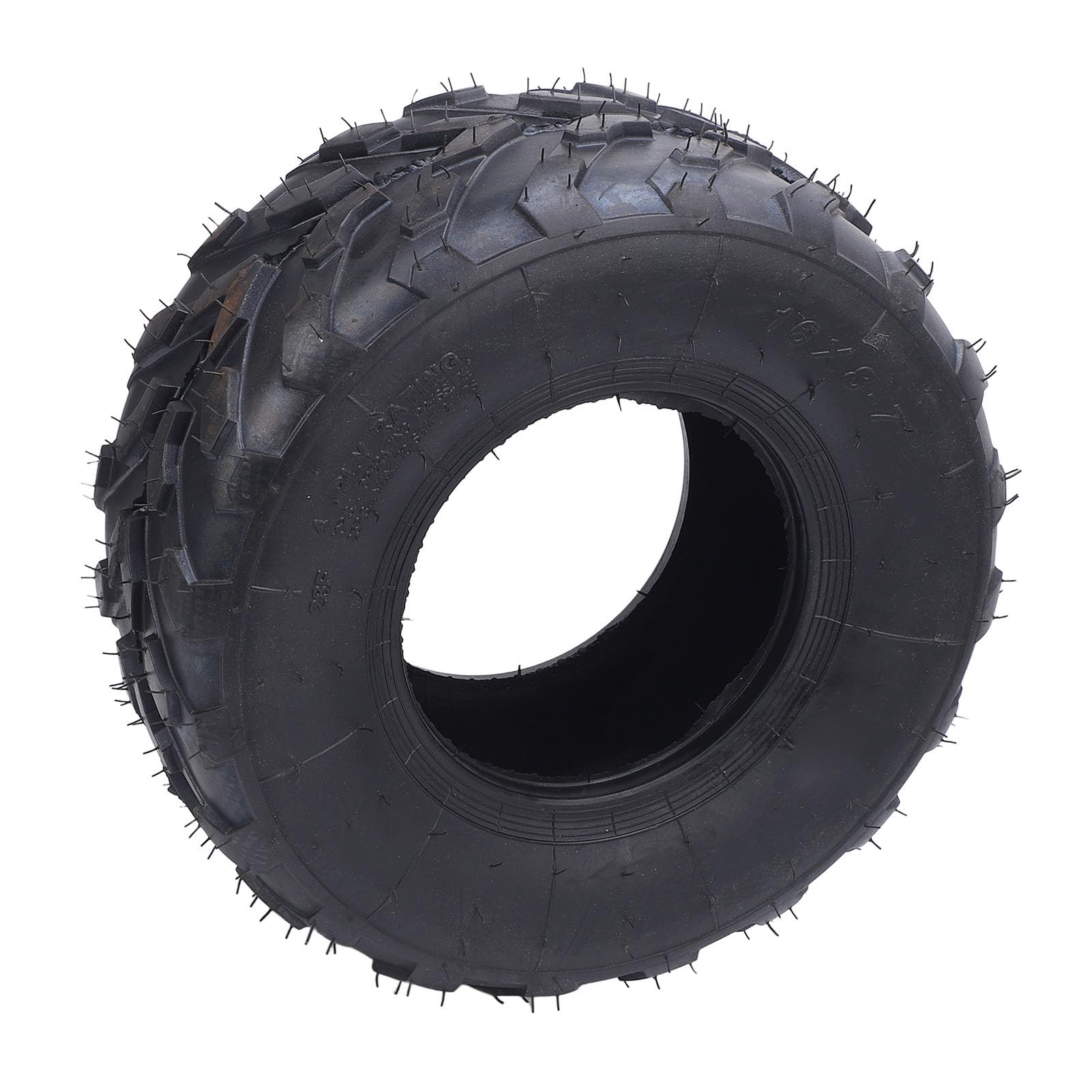 16x8-7 ATV-Reifen aus Gummi mit Verbessertem Grip, Pannensicherer Ersatzreifen für Quad, Off-Road, Go-Kart, Golfwagen, Mini-Fahrrad