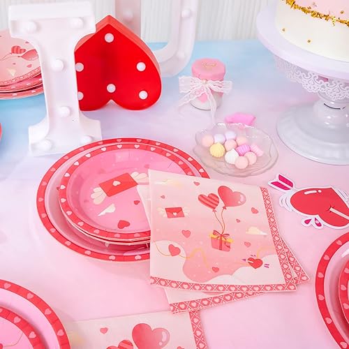 Miniatura 5 de Platos y servilletas de papel de Navidad 16 invitados 48 platos desechables juegos de vajilla de Navidad vajilla de fiesta navideña para ensalada de