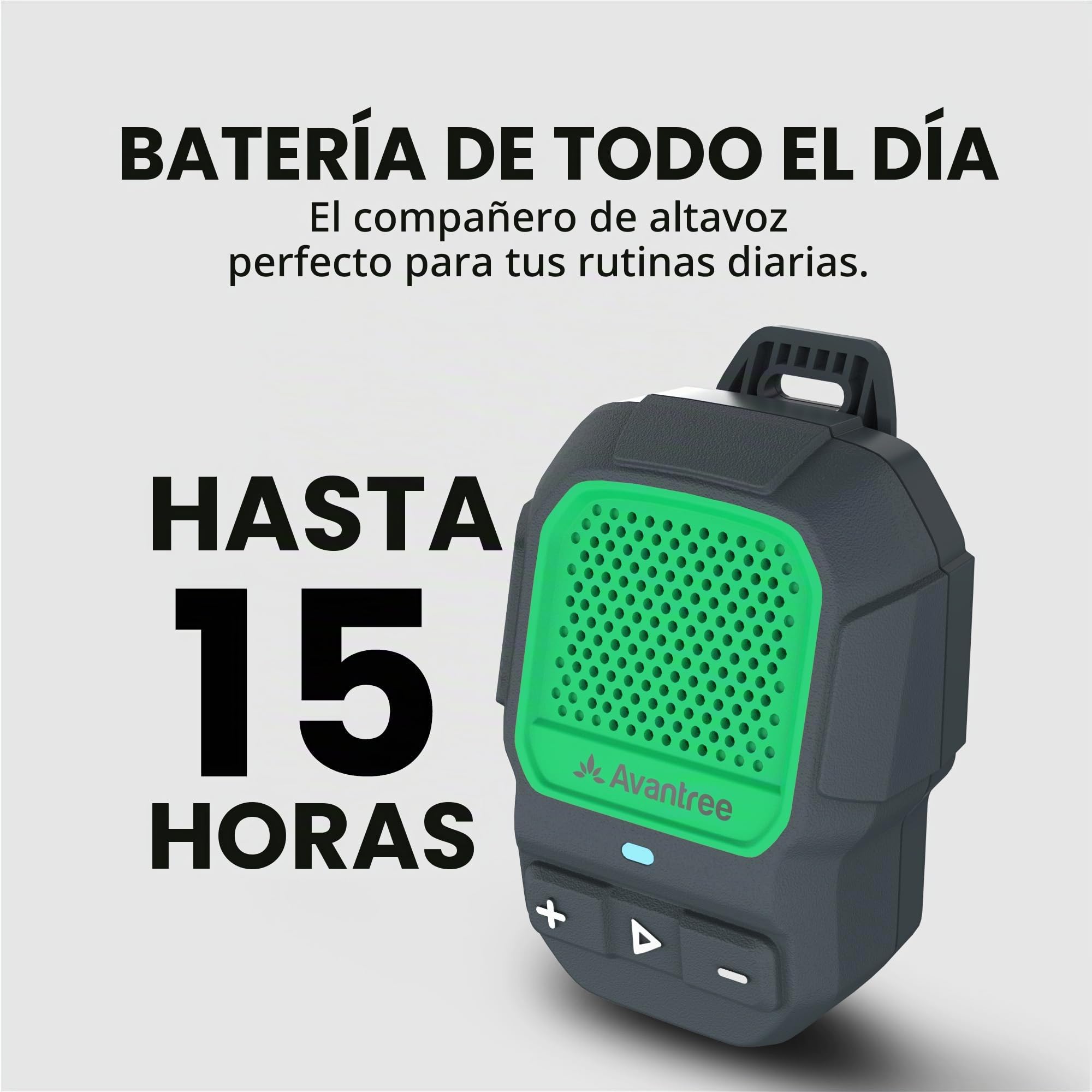 Avantree HomeBuddy – Altavoz Bluetooth Mini con Auracast, Verde