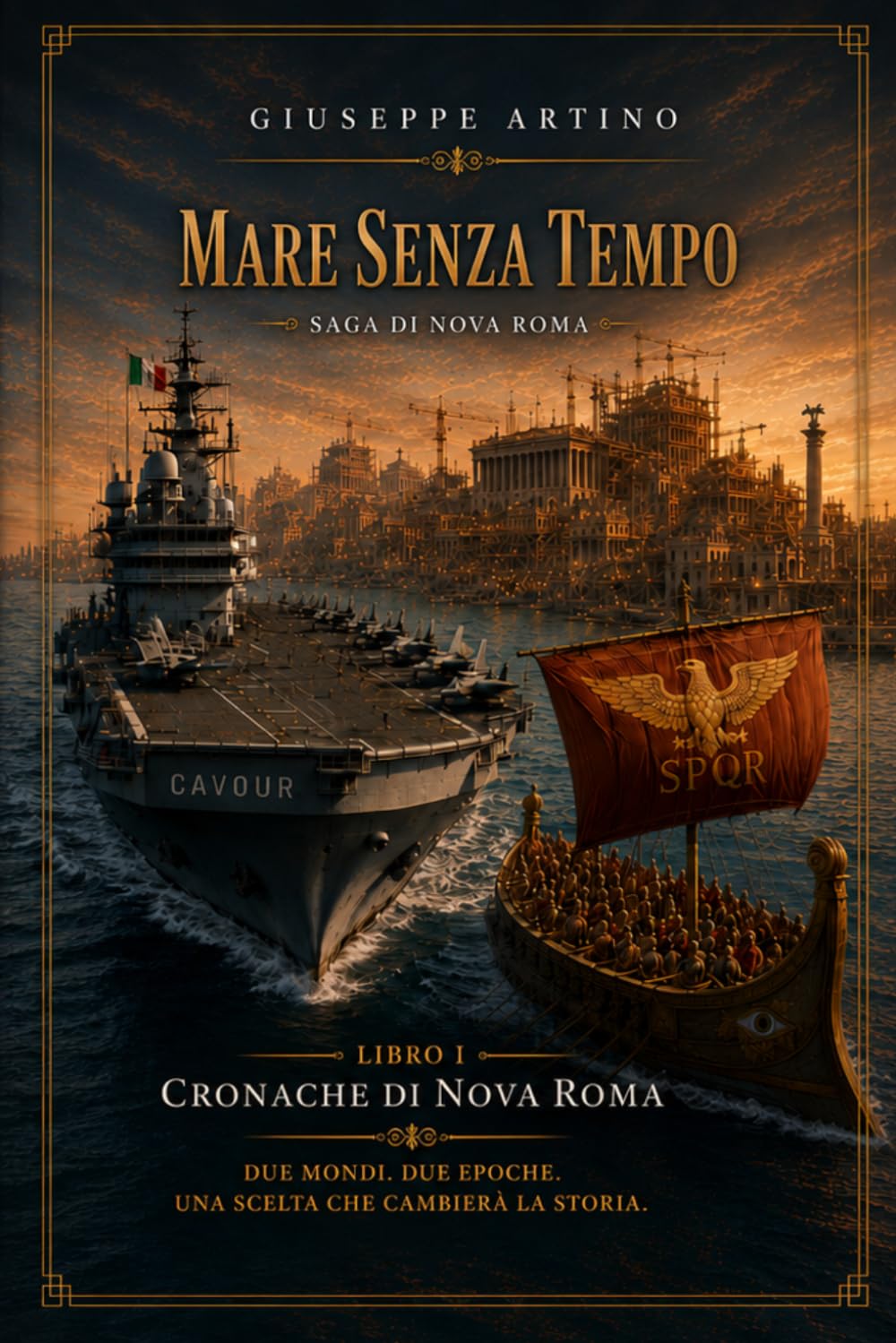 MARE SENZA TEMPO: Saga di Nova Roma libro I - Cronache di Nova Roma