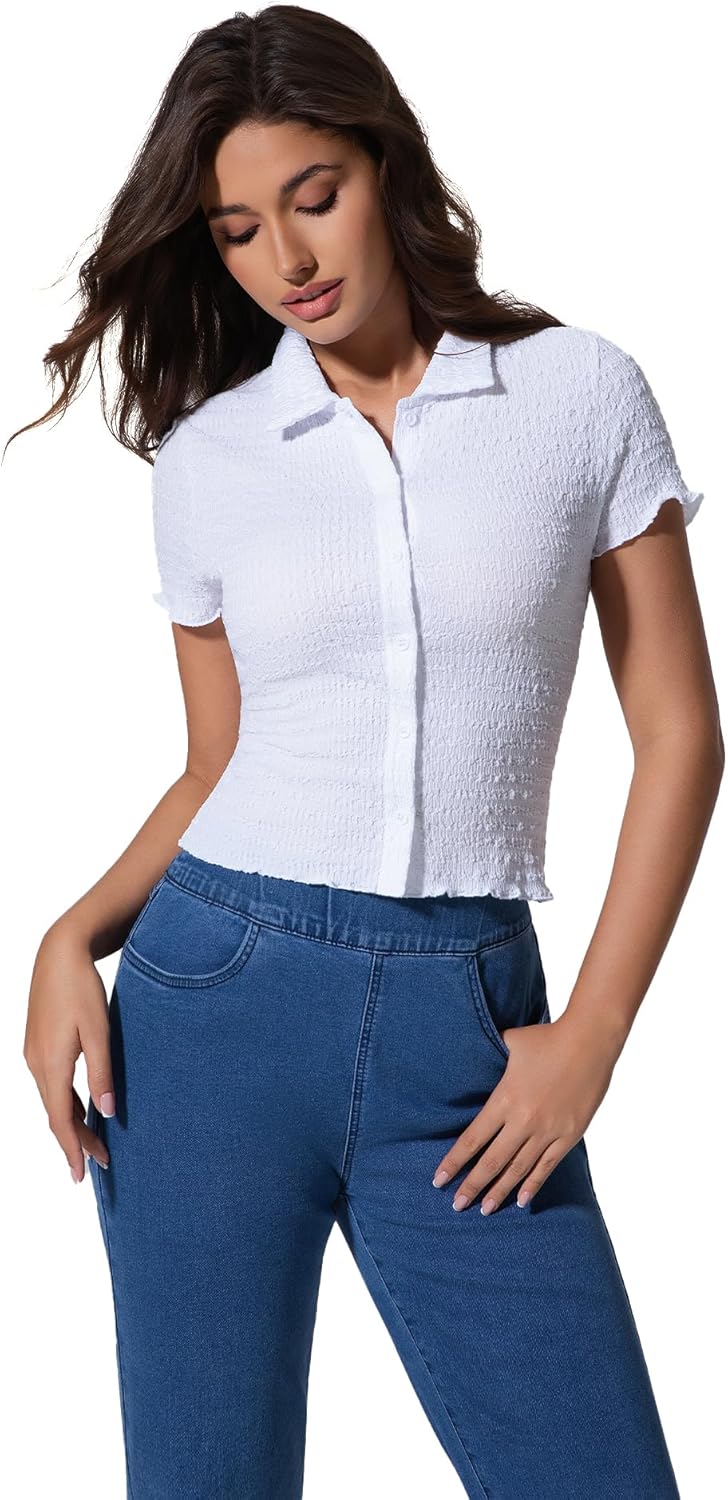 FASHIONSPARK Women's Polo Short-Sleeved Shirt