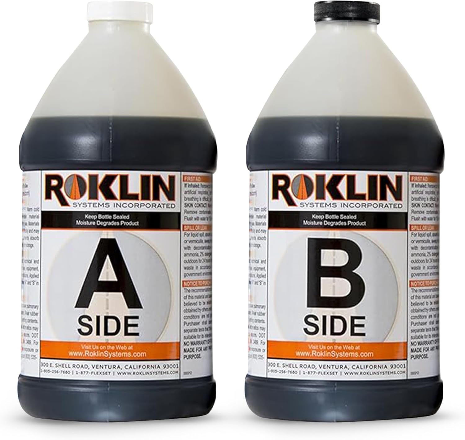 Roklin Systems, Inc. PolyFlex DS Concrete Crack Filler, QuickDrying