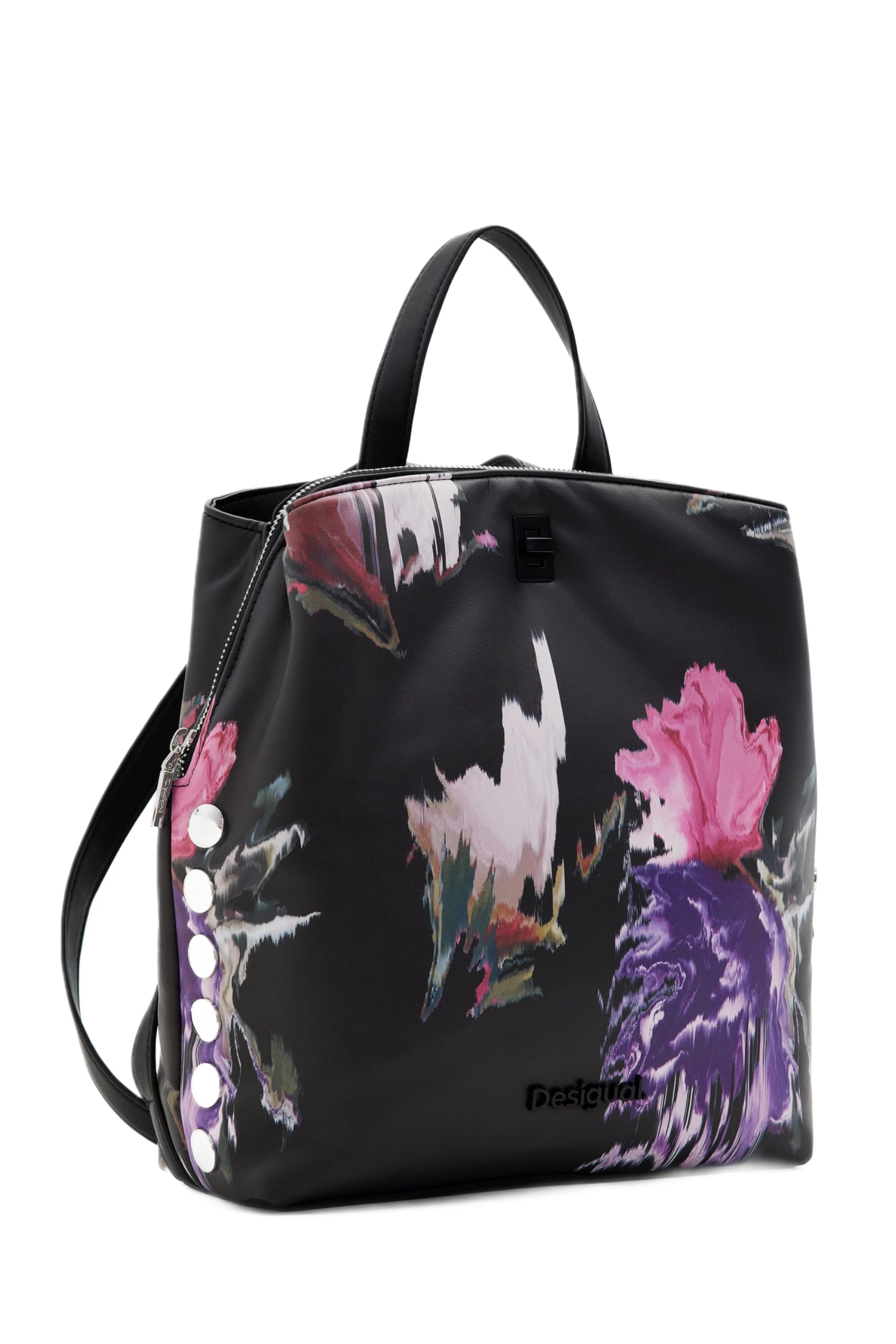 Desigual mochila de ocio Spry Sumy Backpack Black multicolor