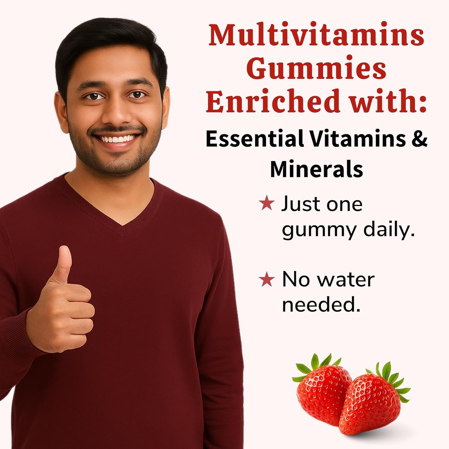 B-complex, vitamin A, C, D, E, Zinc and Biotin with Dicco Wellness Multivitamin Gumis | Supports energy, immunity and nutrition balance. 60 vegetarian gums for men and women B-complex, vitamin A, C, D, E, Zinc and Biotin with Dicco Wellness Multivitamin Gumis | Supports energy, immunity and nutrition balance. 60 vegetarian gums for men and women