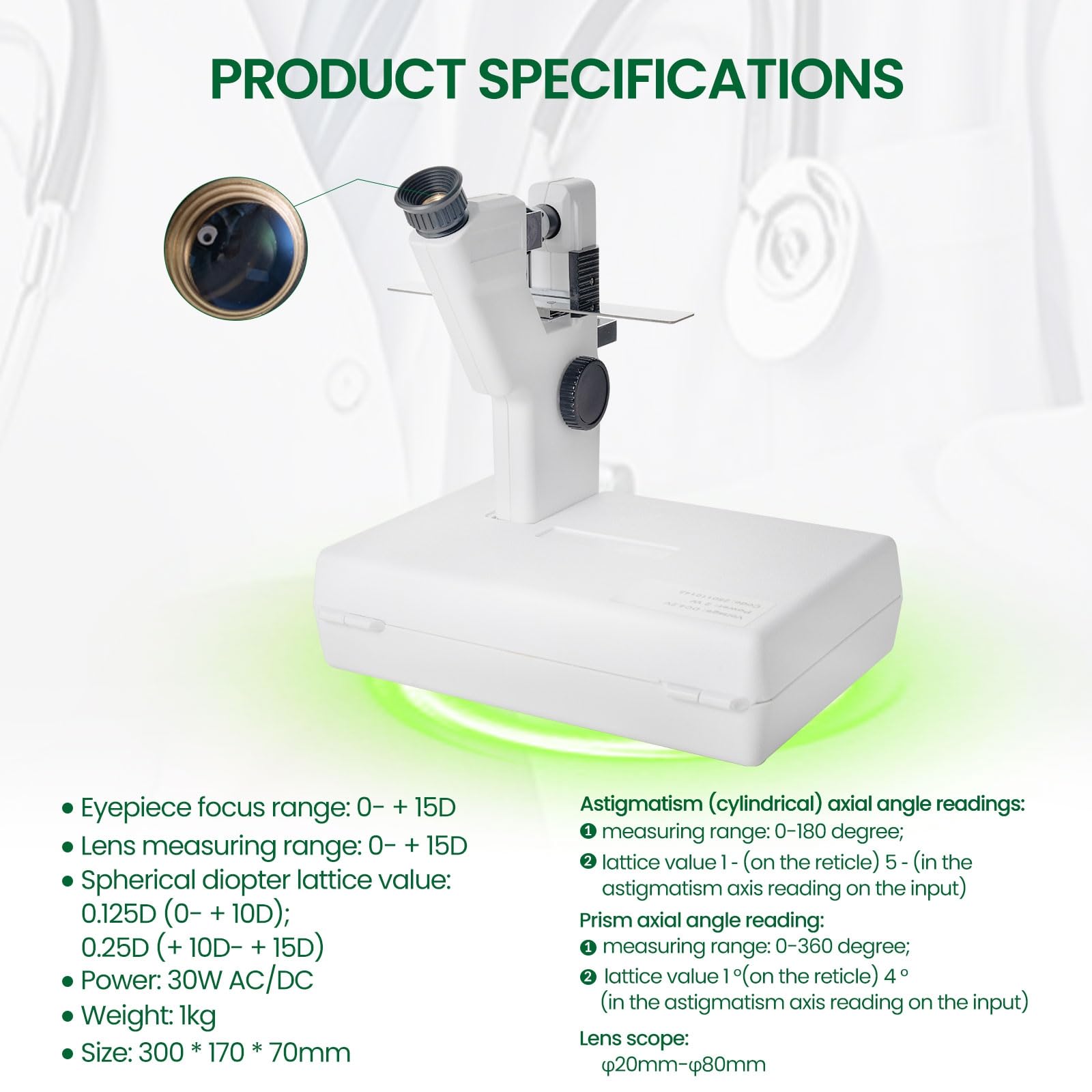Portable Lensmeter - Accurate Lens Testing Tool -5