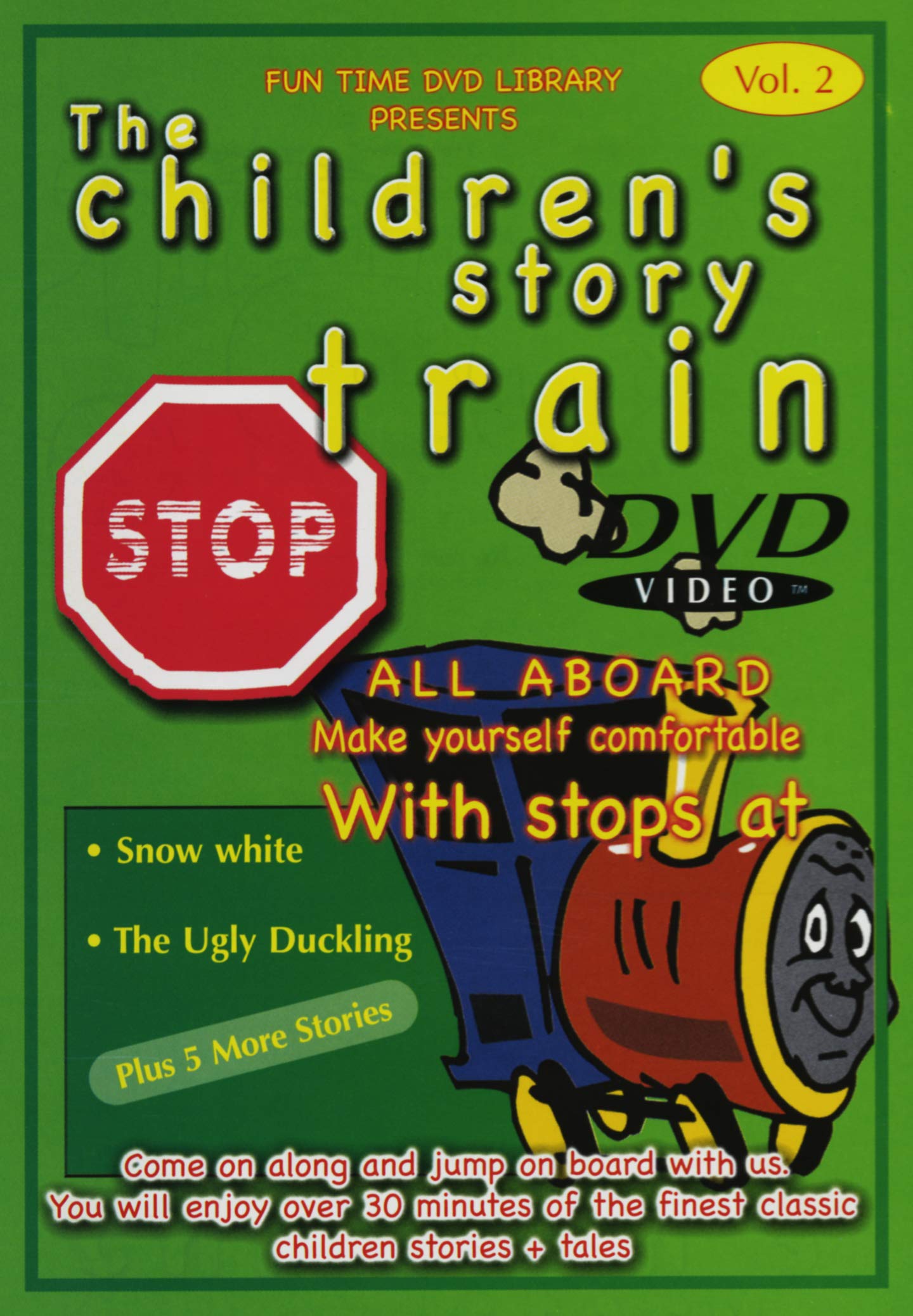 Children's Story Train // Vol:2 Snow White / Ugly Ducklings Plus 5 More Stories [DVD]