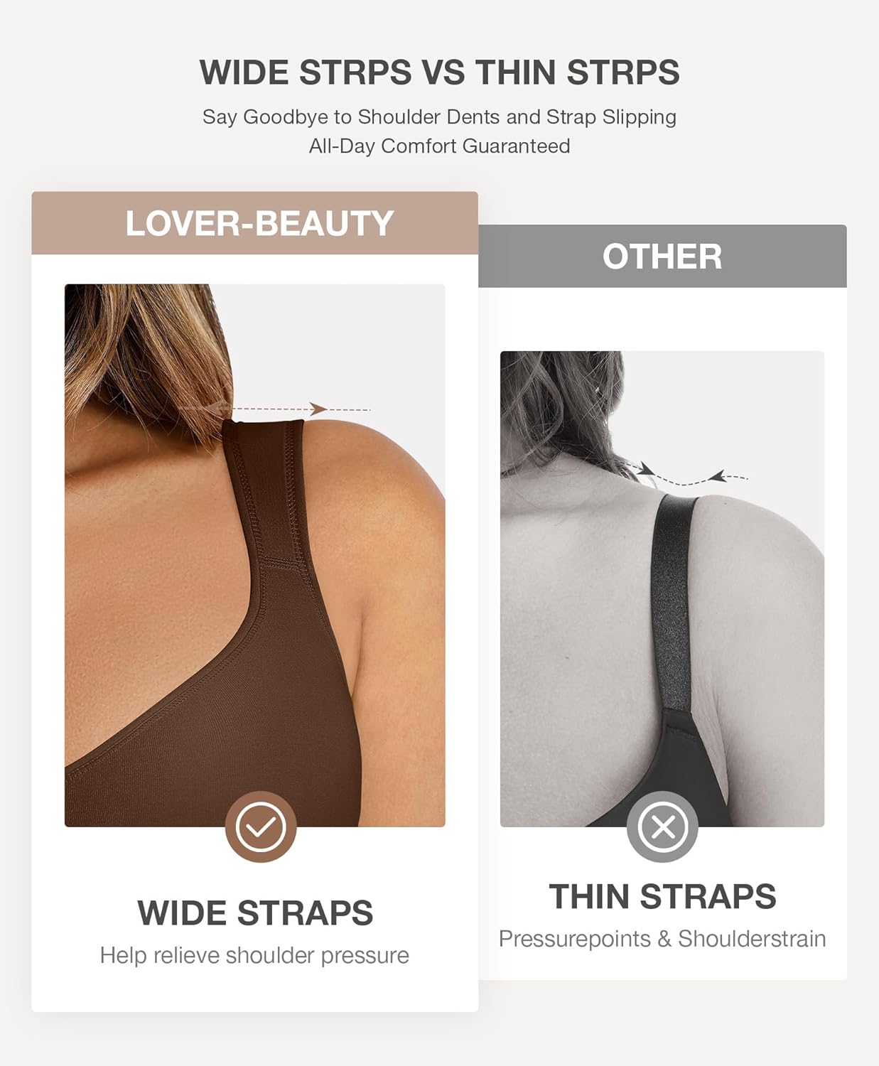 Lover-Beauty Body Suits for Women Seamless Shapewear Bodysuit Tummy Control Body Shaper - Image 3