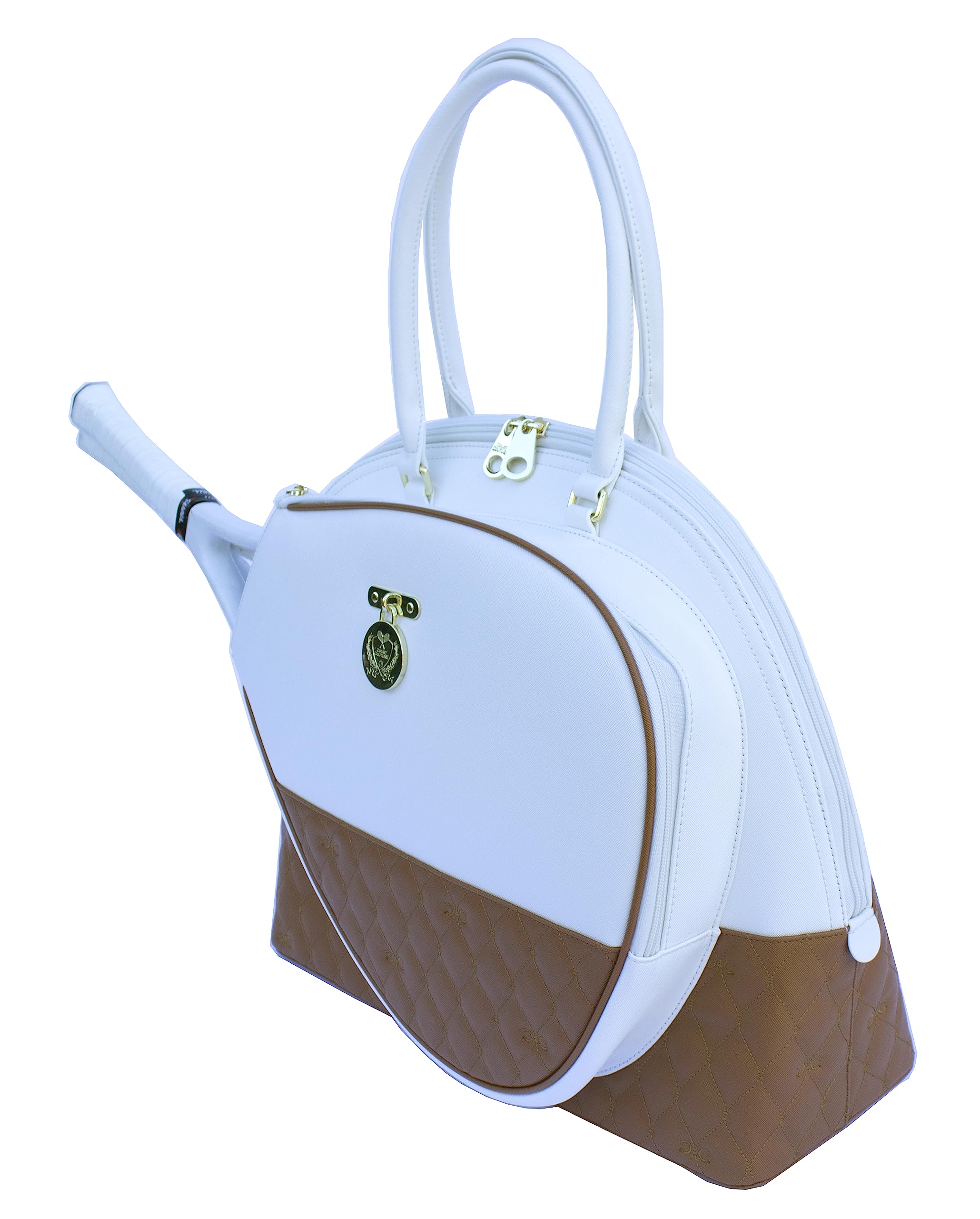 Court Couture Saint Tropez Embroidery Saddle Tennis/Pickleball bag
