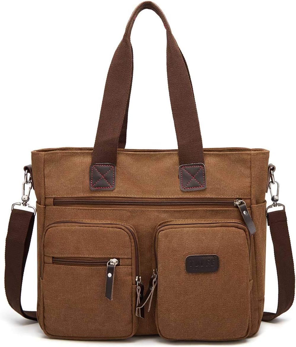 ToLFE Women Top Handle Satchel Handbags Shoulder Bag Messenger Tote Bag Purse Crossbody Bag Travel Work Tote Bag - Image 2