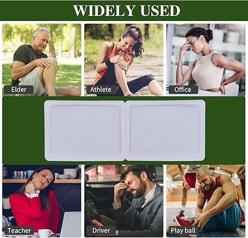 Miniatura 5 de AlAREWO Parches de terapia de calor portátiles para aliviar el dolor, no medicados, envoltura de calor para hombros, espalda y abdomen con área