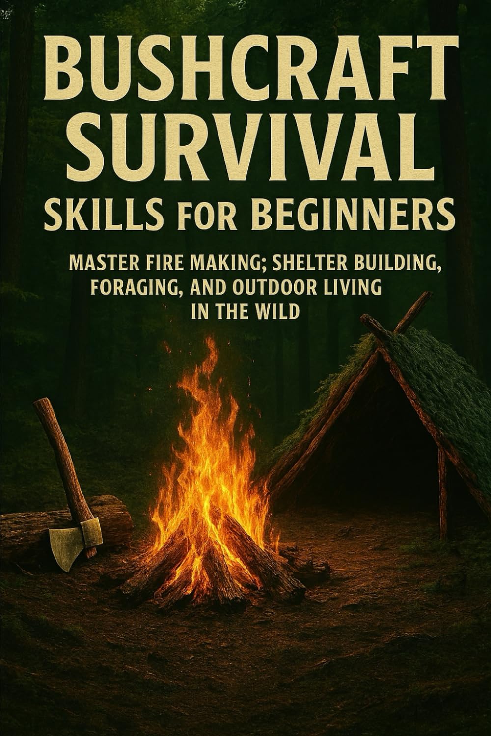 Bushcraft Survival Skills for Beginners: Master Fire Making, Shelter Building, Foraging, and Outdoor Living in the Wild
