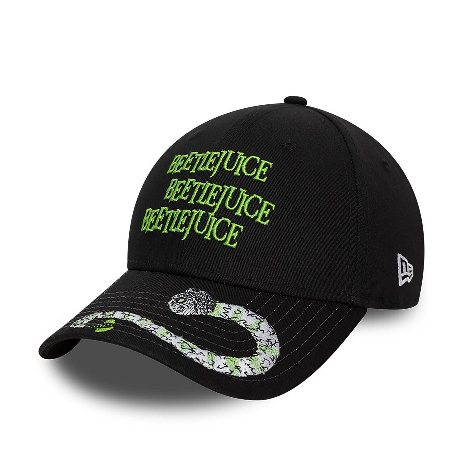 New Era Unisex Black Adult's 9Forty Warner Bros Beetlejuice Baseball Cap Hat